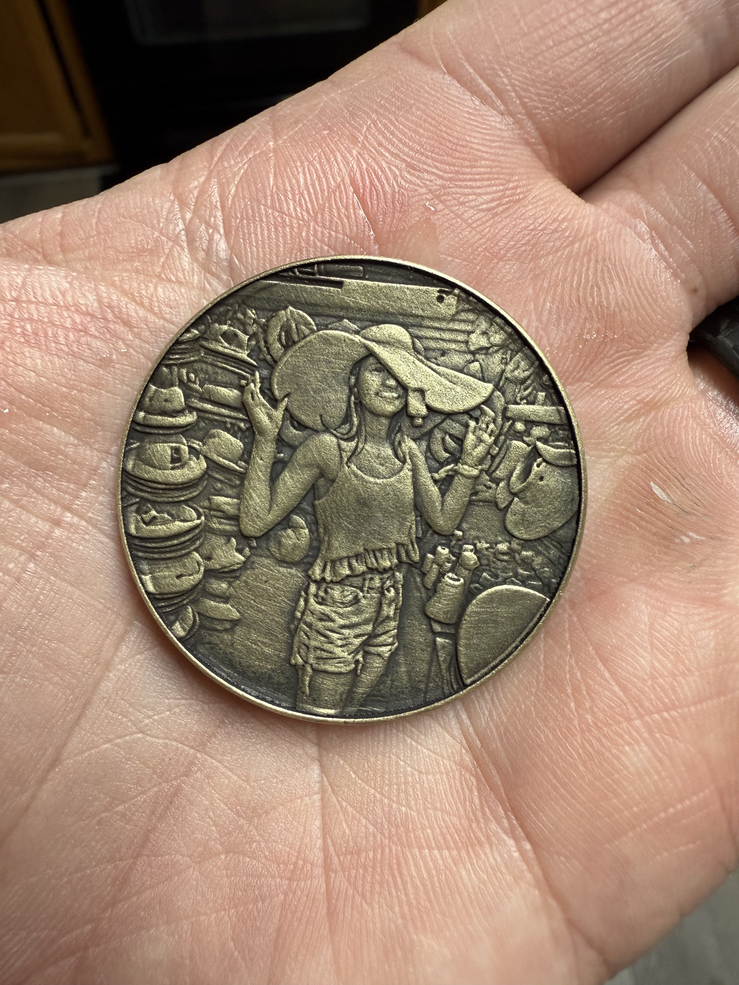 Photo Portrait Coin