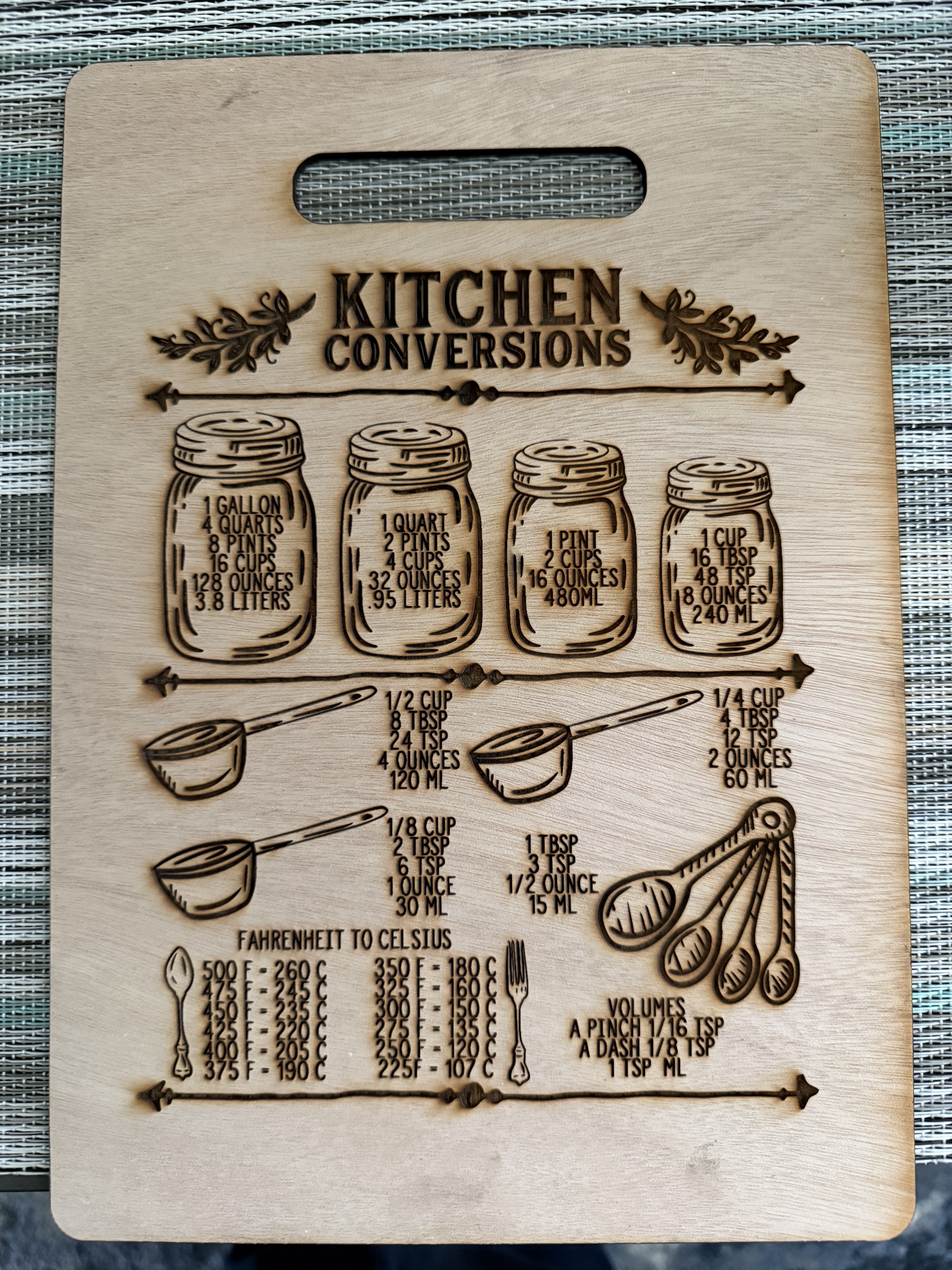 Engraved Cutting Board